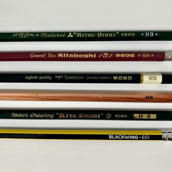 Writer’s Luxury Pencils 6-Pack (HB - Firm) - Picture 2 of 5